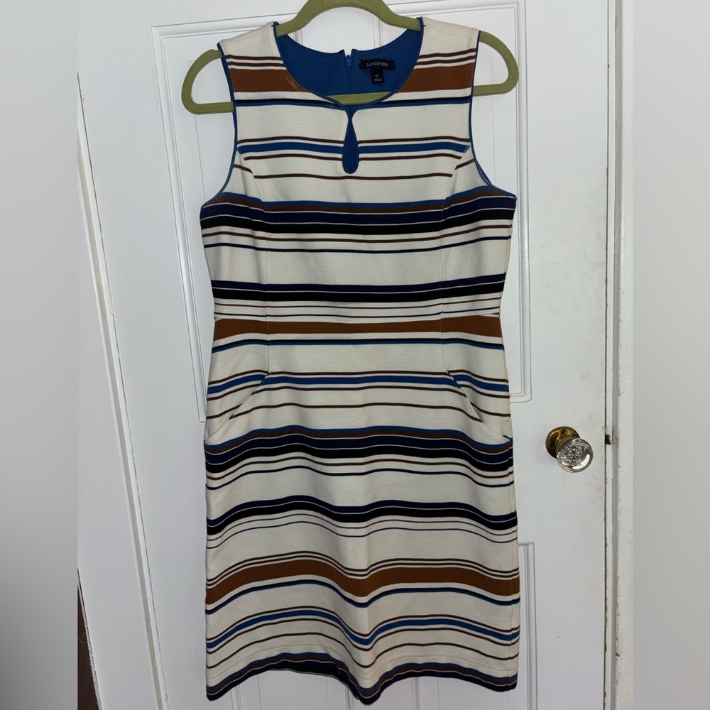 Land’s End Striped Dress